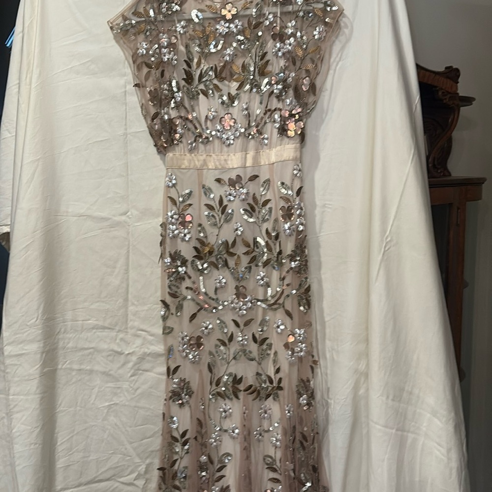 BHLDN sequin gown